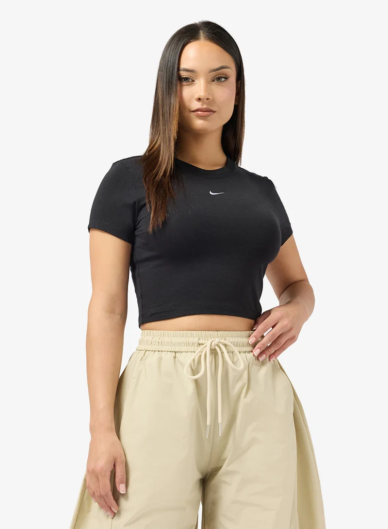 Nike Nsw Chill Knit Cropped Top
